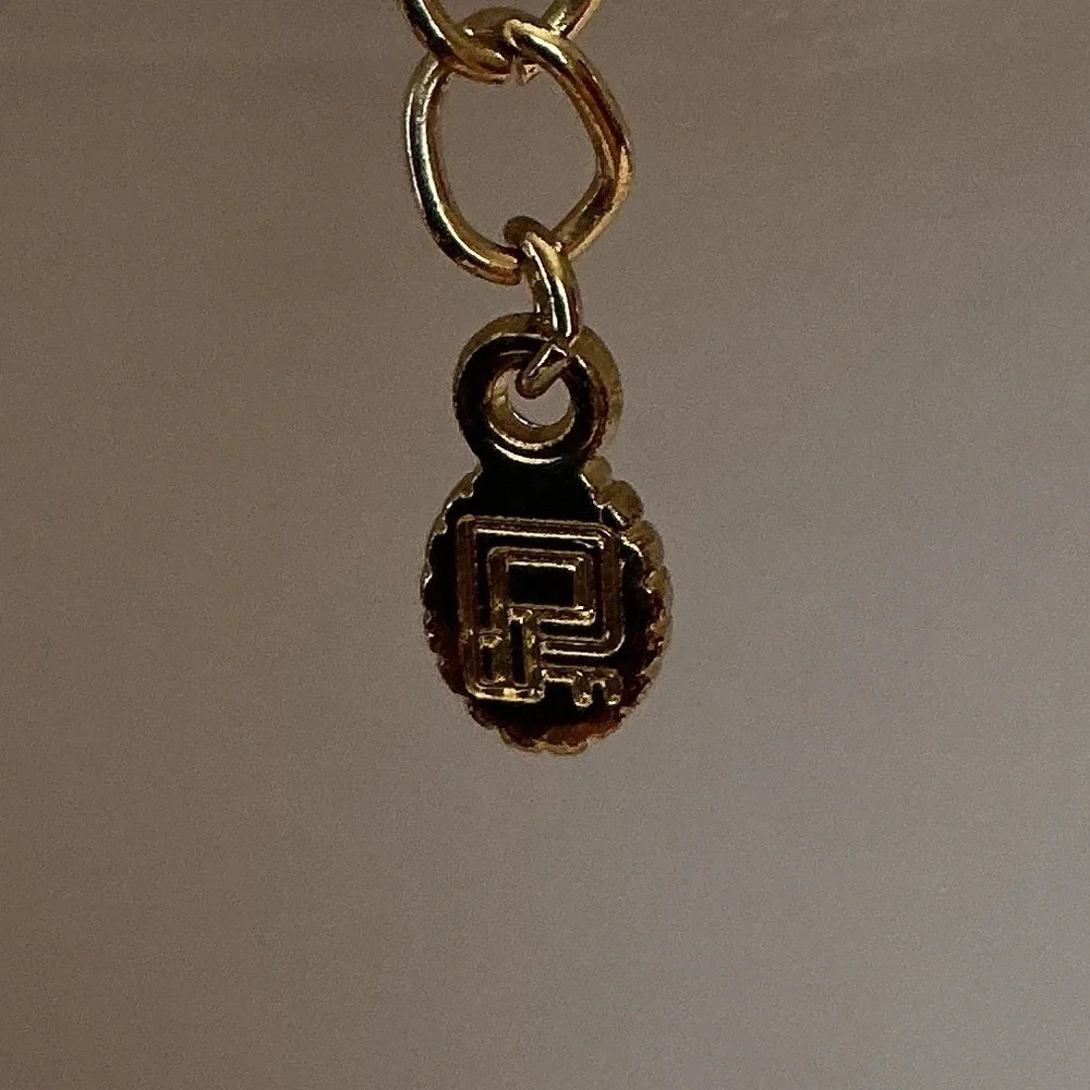 Lauren Ralph Lauren Vintage Rose Charm Pendant Necklace